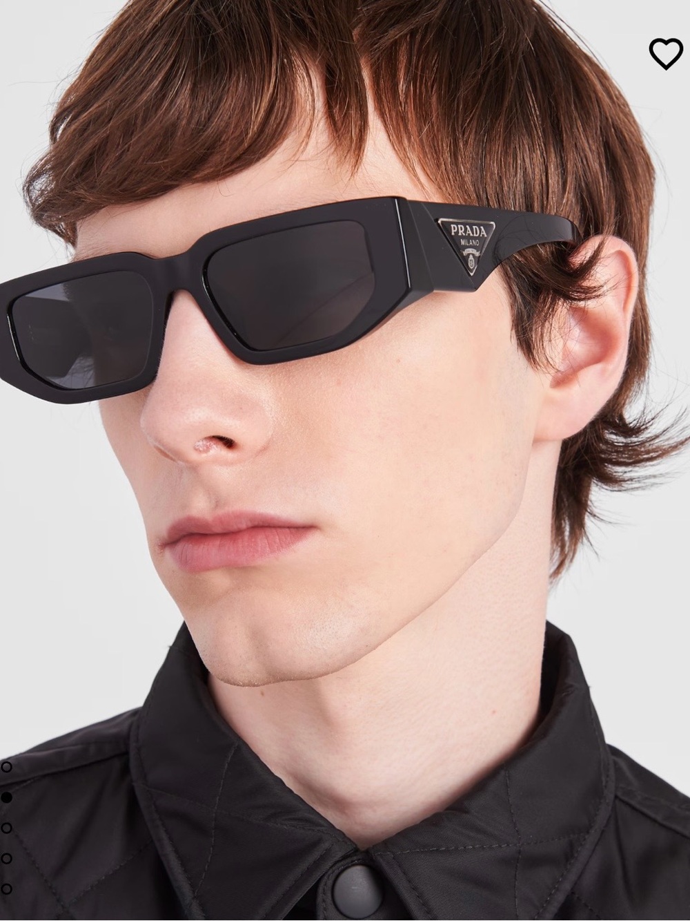 Prada sunglasses with triangle logo